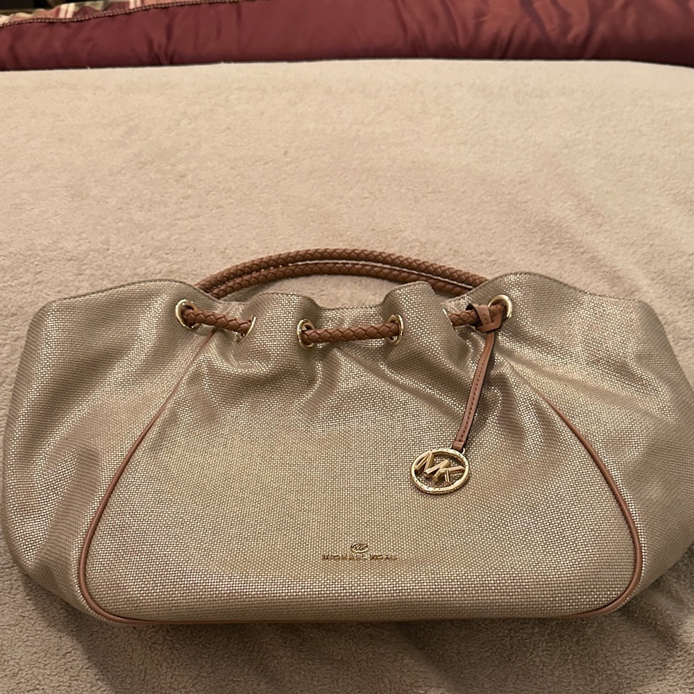 Michael Kors Gold Shoulder Bag